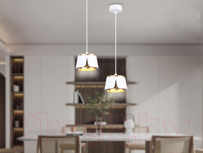 Потолочный светильник Ambrella Techno Spot TN71245 WH/GD