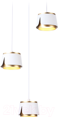 Люстра Ambrella Techno Spot TN71249/3 WH/GD