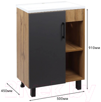 Тумба под умывальник Doratiz Лофт 50 / 9912.017