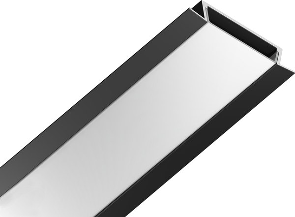 Профиль для светодиодной ленты Ambrella GP1100BK - фото