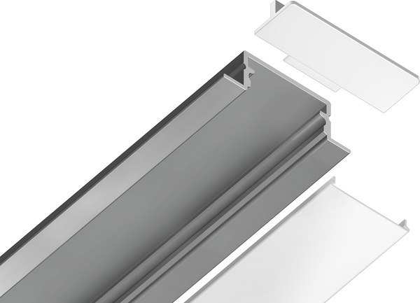 Профиль для светодиодной ленты Ambrella GP1200AL