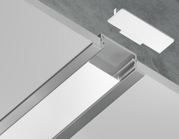 Профиль для светодиодной ленты Ambrella GP1200AL