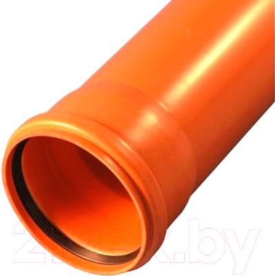 Труба наружной канализации СКТ инжиниринг НПВХ SN8 DN315 S9.2 L1200 / 1491047 - фото