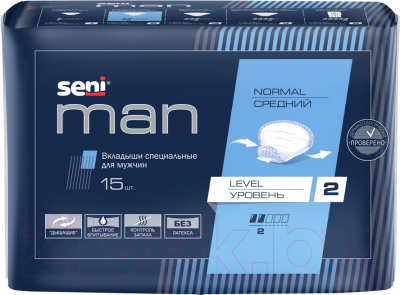 Прокладки урологические Seni Man Normal Level 2 - фото