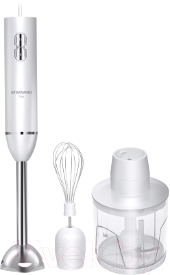 Блендер погружной StarWind SBP1111 (белый) - фото