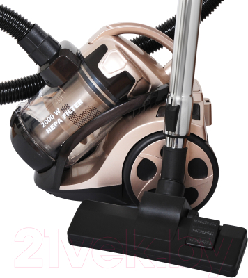 Пылесос StarWind SCV5625 (золотистый/черный)