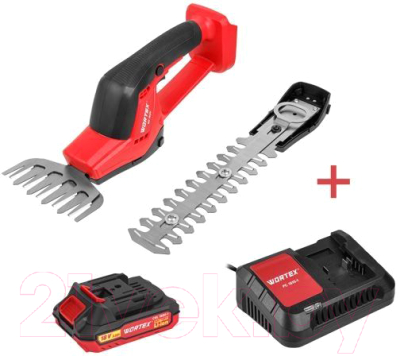 Кусторез аккумуляторный Wortex SG 1820 / 1333483