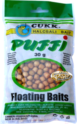 Насадка рыболовная CUKK Puffi Mini 4-6мм пряник / 12823 - фото