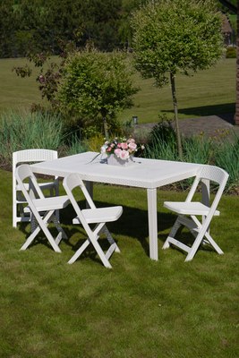 Стол пластиковый Ipae Progarden Prince / PRI016BI (белый)