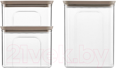 Набор емкостей для хранения Stefanplast 55683 - фото