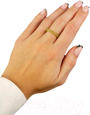 Кольцо Wolves Хризолит 6129
