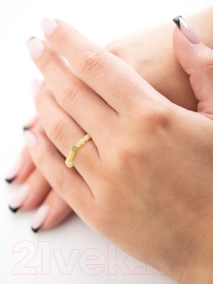 Кольцо Wolves Цитрин 6158 - фото