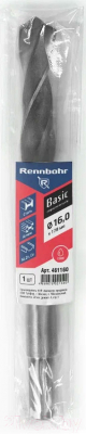 Сверло Rennbohr Basic Prom 16x178мм HSS-R / 461160 - фото