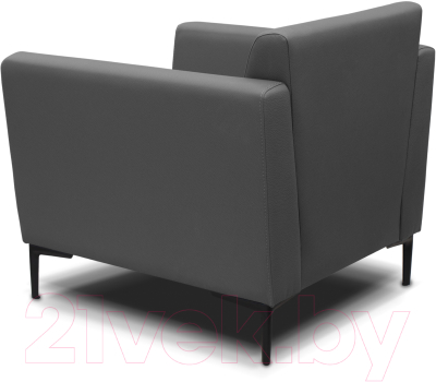 Кресло мягкое Brioli Куно М (L21/серый)