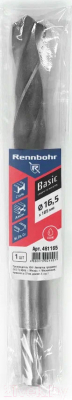 Сверло Rennbohr Basic Prom HSS-R 16.5x185мм / 461165 - фото