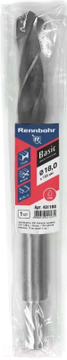 Сверло Rennbohr Basic Prom HSS-R 18x195мм / 461180 - фото