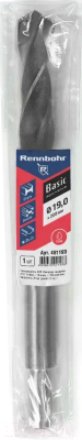 Сверло Rennbohr Basic Prom HSS-R 19x200мм / 461190 - фото