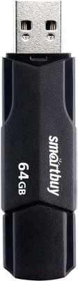 USB flash накопитель SmartBuy 64Gb Clue Black / SB64GBCLU-K - фото