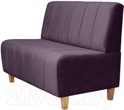 Диван Brioli Руди полоса двухместный - фото