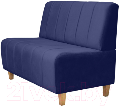 Диван Brioli Руди полоса двухместный - фото