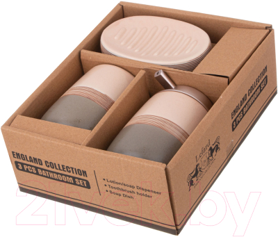 Набор аксессуаров для ванной Lefard 755-1033 