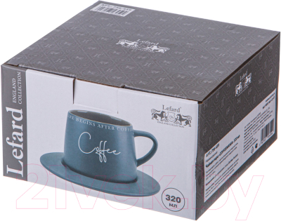Чашка с блюдцем Lefard Coffeemania / 756-459