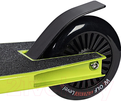 Самокат трюковый Novatrack 100P.WOLF.BGN24 