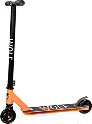 Самокат трюковый Novatrack 100P.WOLFJR.OR24  - фото
