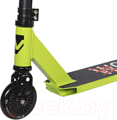 Самокат трюковый Novatrack 110P.WOLF.BGN24 