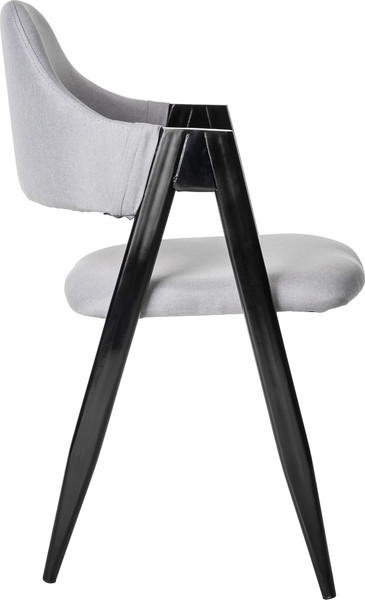 Стул Mio Tesoro Луна DC-048A (серый/черный)