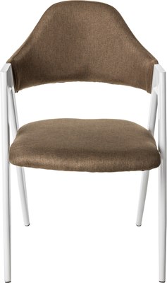 Стул Mio Tesoro Луна DC-048A (коричневый/белый)