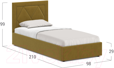 Односпальная кровать Moon Family 1255 / MF008733