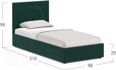 Односпальная кровать Moon Family 1255 / MF008723