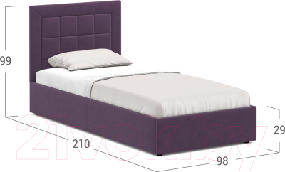 Односпальная кровать Moon Family 1251 / MF005788