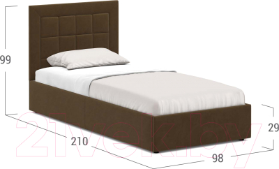 Односпальная кровать Moon Family 1251 / MF005779