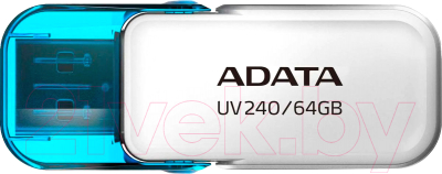 USB flash накопитель A-data UV240 64GB (AUV240-64G-RWH) - фото