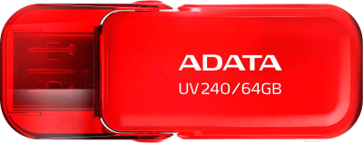 USB flash накопитель A-data UV240 64GB (AUV240-64G-RRD) - фото