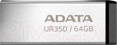 USB flash накопитель A-data UR350 64GB (UR350-64G-RSR/BK) - фото
