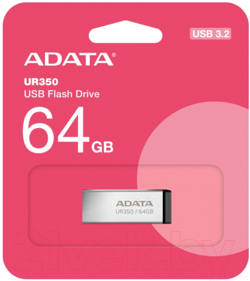 USB flash накопитель A-data UR350 64GB (UR350-64G-RSR/BK)
