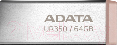 USB flash накопитель A-data UR350 64GB (UR350-64G-RSR/BG) - фото