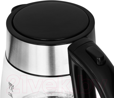 Электрочайник StarWind SKG3026 (черный/серебристый)