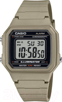 Часы наручные мужские Casio W-217H-5A - фото