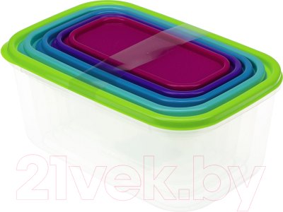Набор контейнеров Idea Радуга М1430