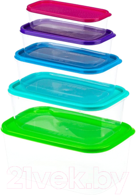 Набор контейнеров Idea Радуга М1430