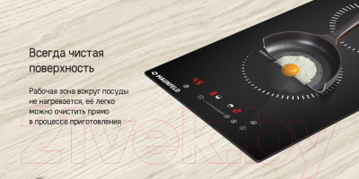 Индукционная варочная панель Maunfeld CVI292STBKC