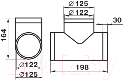 Разветвитель воздуховода Zernberg 232 / 10191021