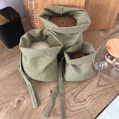 Набор мешков для хранения ОМурМебель Зеленый