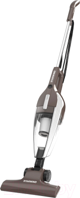 Вертикальный пылесос StarWind SCH1260 (коричневый/белый) - фото