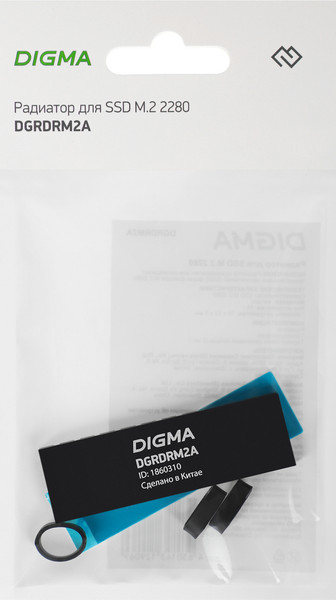 Радиатор для SSD Digma DGRDRM2A 