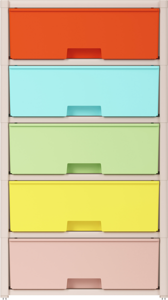 Комод пластиковый Альтернатива Колорит / М8823